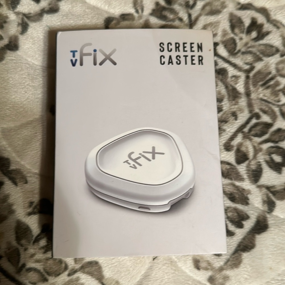 NWOT NIB TV Fix Screen Caster